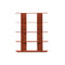 Plec Shelving  option Terracotta