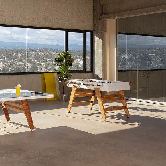 RS3 Wood Indoor/Outdoor Football Table