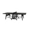 RS Monochrome Folding Ping Pong Table  option Jet Black