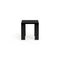 Seu 45 Outdoor Bench  option Jet Black