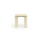 Seu 45 Outdoor Bench  option Light Ivory