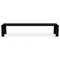 Seu Outdoor Bench  option Jet Black