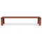 Seu Outdoor Bench  option Terracotta