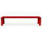 Seu Outdoor Bench  option Traffic Red