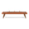 Track Dining Shuffleboard  option Brown / Terracotta