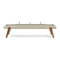 Track Dining Shuffleboard  option Light Brown / Grey
