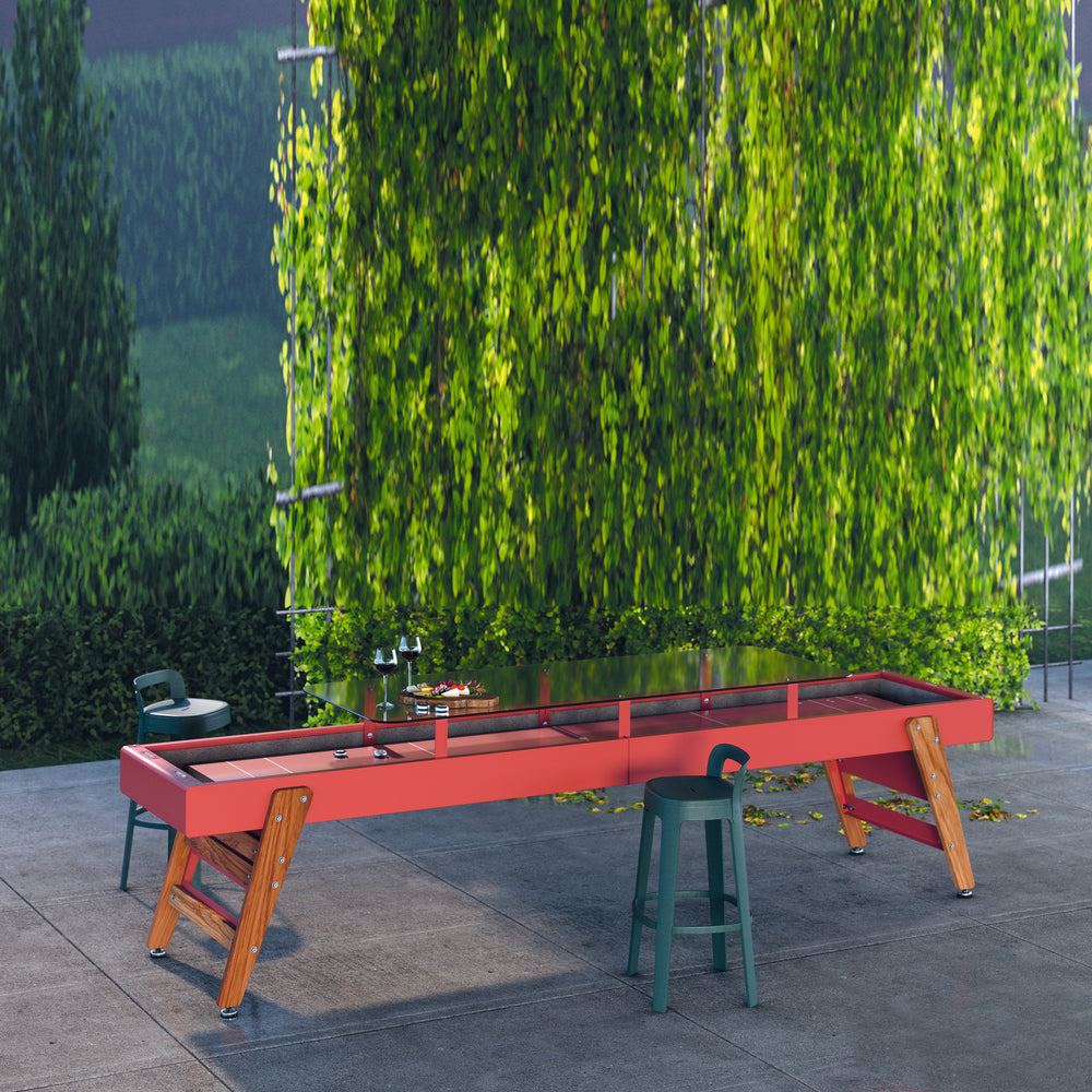 Track Dining Shuffleboard Table
