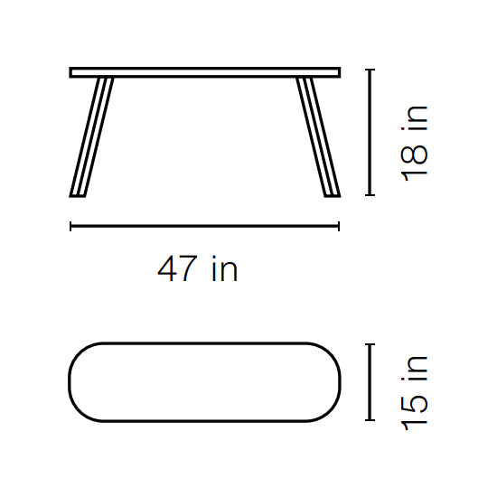 You And Me Indoor/Outdoor Bench