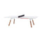 You and Me Ping Pong Table  option White/Standard