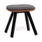 You and Me Stool  option Outdoor Cushion Black