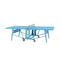 RS Monochrome Folding Ping Pong Table  option Cool Blue