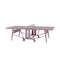 RS Monochrome Folding Ping Pong Table  option Pastel Violet