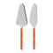 Bistrot 2-Piece Tart Servers Set  option Orange