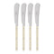 Bistrot Butter Spreaders (Set of 4)  option Ivory