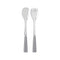 Icone 2-Piece Salad Cutlery Set  option Grey