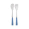 Icone 2-Piece Salad Cutlery Set  option Light Blue