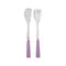 Icone 2-Piece Salad Cutlery Set  option Lilac