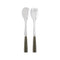 Icone 2-Piece Salad Cutlery Set  option Olive