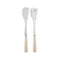 Icone 2-Piece Salad Cutlery Set  option Pearl