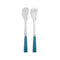 Icone 2-Piece Salad Cutlery Set  option Turquoise