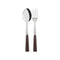 Icone 2-Piece Serving Set  option Brown