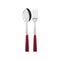 Icone 2-Piece Serving Set  option Red