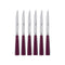 Icone Steak Knife (Set of 6)  option Aubergine