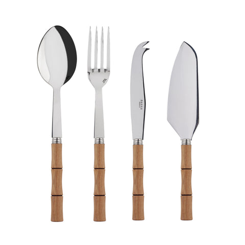 Bamboo 4-Piece Must-Have Serving Set