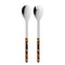Bistrot 2-Piece Salad Cutlery Set  option Faux Tortoise