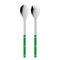 Bistrot 2-Piece Salad Cutlery Set  option Garden Green