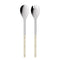 Bistrot 2-Piece Salad Cutlery Set  option Ivory
