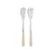 Gustave 2-Piece Salad Cutlery Set  option Pearl