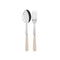 Gustave 2-Piece Serving Set  option Pearl