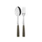 Icone 2-Piece Serving Set  option Olive