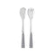 Icone 2-Piece Salad Cutlery Set  option Grey