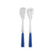 Icone 2-Piece Salad Cutlery Set  option Lapis Blue