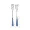 Icone 2-Piece Salad Cutlery Set  option Light Blue
