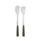 Icone 2-Piece Salad Cutlery Set  option Olive