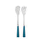 Icone 2-Piece Salad Cutlery Set  option Turquoise