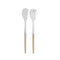 Jonc 2-Piece Salad Cutlery Set  option Light Wood