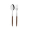 Jonc 2-Piece Serving Set  option Dark Wood