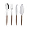 Jonc 4-Piece Must-Have Serving Set  option Dark Wood