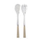 Nature 2-Piece Salad Cutlery Set  option Faux Horn
