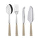Nature 4-Piece Must-Have Serving Set  option Faux Horn