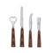 Nature 4-Piece Aperitif Set  option Light Press Wood