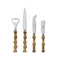 Panda 4-Piece Aperitif Set  option Bamboo