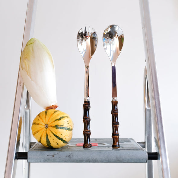 Panda 2-Piece Salad Cutlery Set