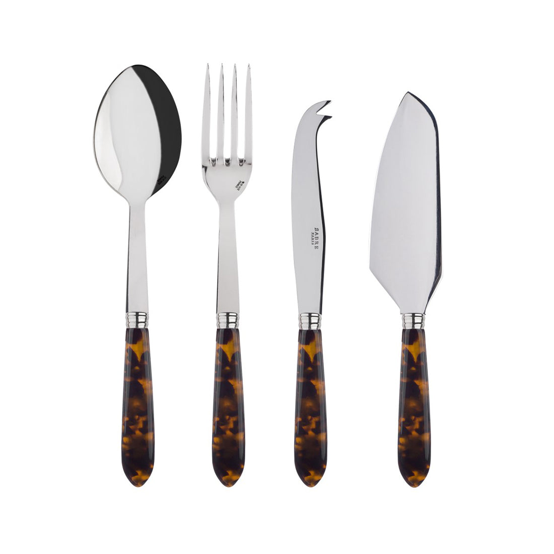 Sabre Paris Tortoise 4-Piece Must-Have Serving Set - 2Modern
