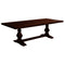 Ashford Trestle Dining Table  option Heritage Java
