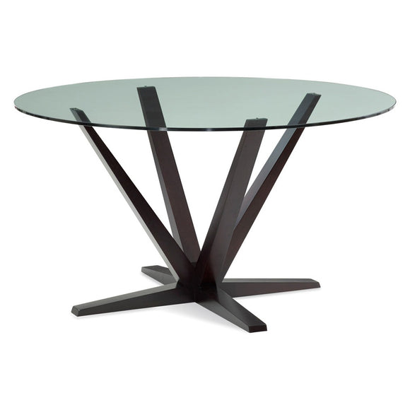 Aura Round Dining Table - Glass Top
